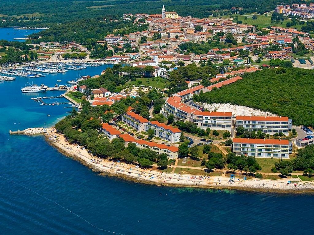 Apartments Belvedere in Vrsar in Croatia