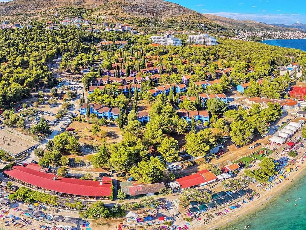 Apartments Medena near Trogir in Dalmatia in Croatia