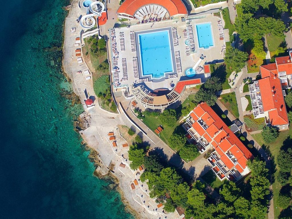 Apartments Park Plaza Verudela in Pula in Istria in Croatia