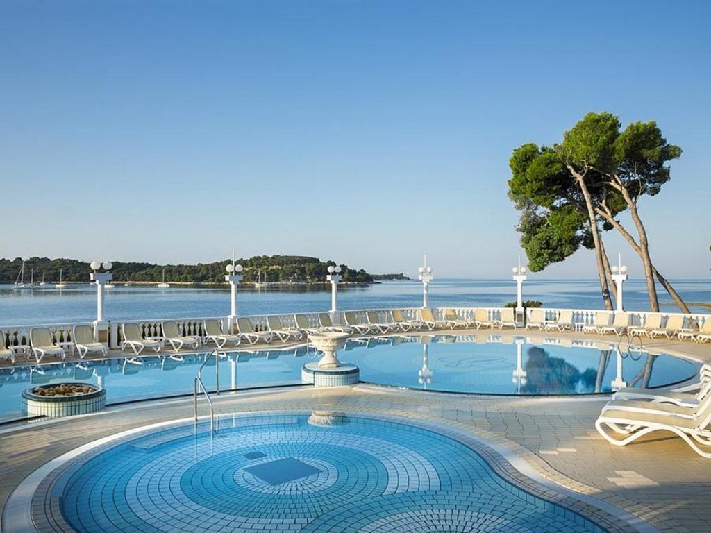 Hotel Katarina in Rovinj in Istria in Croatia