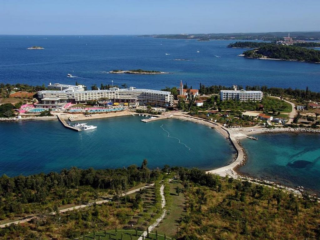 Island Hotel istra in Rovinj in Istria in Croatia