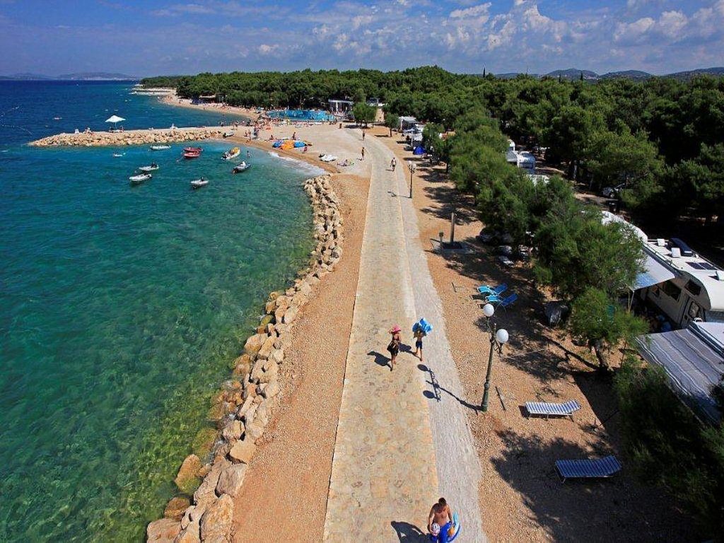 Mobile homes Adria More in Solaris Beach Resort in Sibenik in Croatia