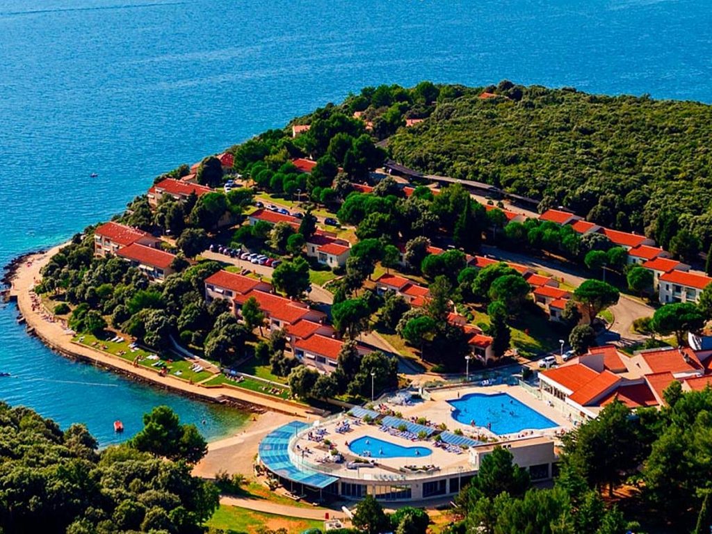 Petalon Hotel in Vrsar in Istria in Croatia